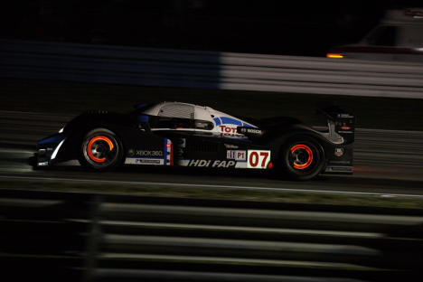 Peugeot 908 der tog pole i dagens kvalifikation.
(Foto: Motorsporten.dk)